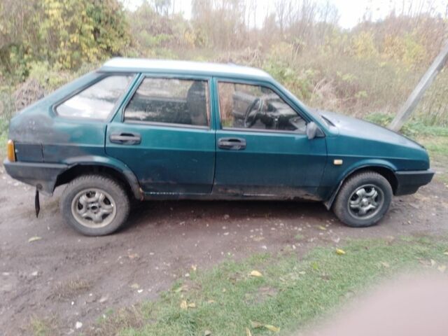 Зеленый ВАЗ 2109, объемом двигателя 1.5 л и пробегом 242 тыс. км за 1200 $, фото 4 на Automoto.ua