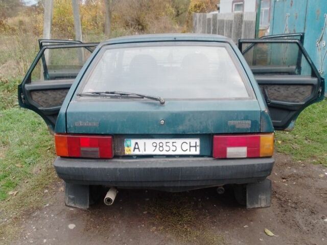 Зеленый ВАЗ 2109, объемом двигателя 1.5 л и пробегом 242 тыс. км за 1200 $, фото 6 на Automoto.ua