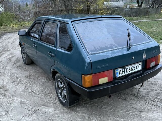 Зеленый ВАЗ 2109, объемом двигателя 1.5 л и пробегом 150 тыс. км за 750 $, фото 5 на Automoto.ua