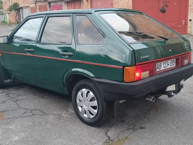 Зеленый ВАЗ 2109, объемом двигателя 1.3 л и пробегом 165 тыс. км за 850 $, фото 4 на Automoto.ua