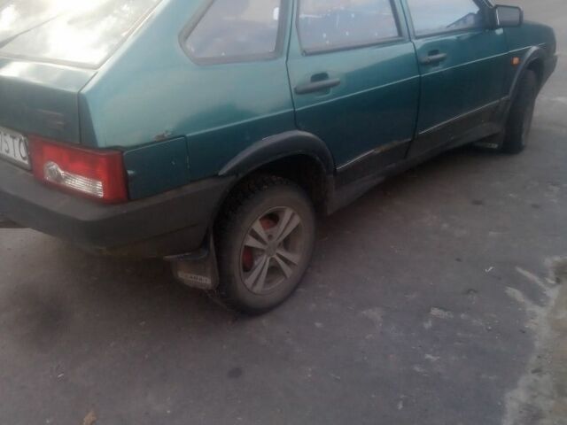 Зеленый ВАЗ 2109, объемом двигателя 1.5 л и пробегом 150 тыс. км за 600 $, фото 1 на Automoto.ua