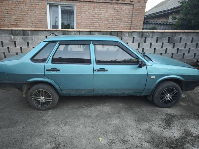 Зеленый ВАЗ 2109, объемом двигателя 1.5 л и пробегом 217 тыс. км за 2200 $, фото 6 на Automoto.ua