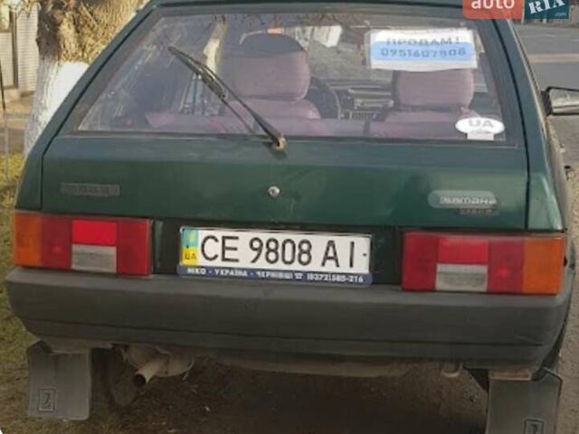 Зеленый ВАЗ 2109, объемом двигателя 1.5 л и пробегом 180 тыс. км за 1650 $, фото 2 на Automoto.ua