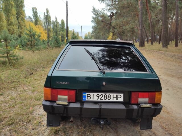 Зеленый ВАЗ 2109, объемом двигателя 1.5 л и пробегом 130 тыс. км за 1300 $, фото 6 на Automoto.ua