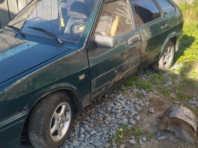 Зеленый ВАЗ 2109, объемом двигателя 1.5 л и пробегом 320 тыс. км за 404 $, фото 1 на Automoto.ua