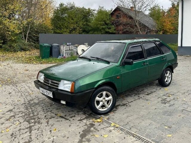 Зеленый ВАЗ 2109, объемом двигателя 1.5 л и пробегом 97 тыс. км за 1550 $, фото 1 на Automoto.ua