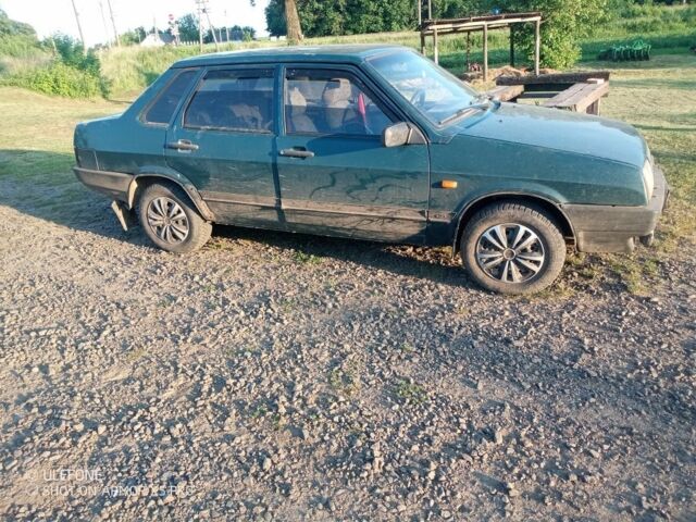 Зелений ВАЗ 2109, об'ємом двигуна 1 л та пробігом 2 тис. км за 600 $, фото 1 на Automoto.ua
