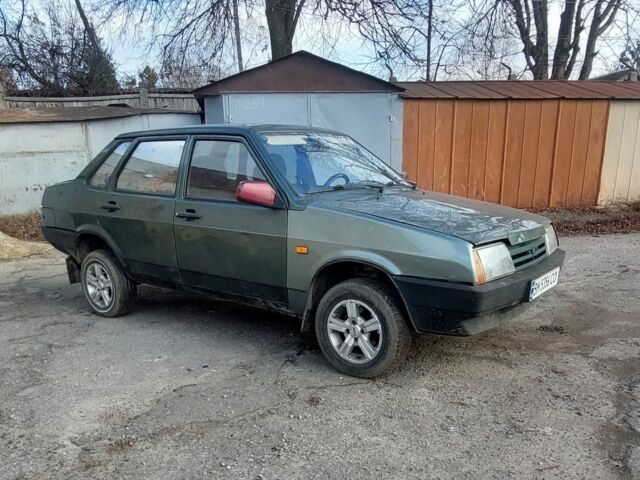 Зеленый ВАЗ 2109, объемом двигателя 1.5 л и пробегом 182 тыс. км за 1150 $, фото 4 на Automoto.ua