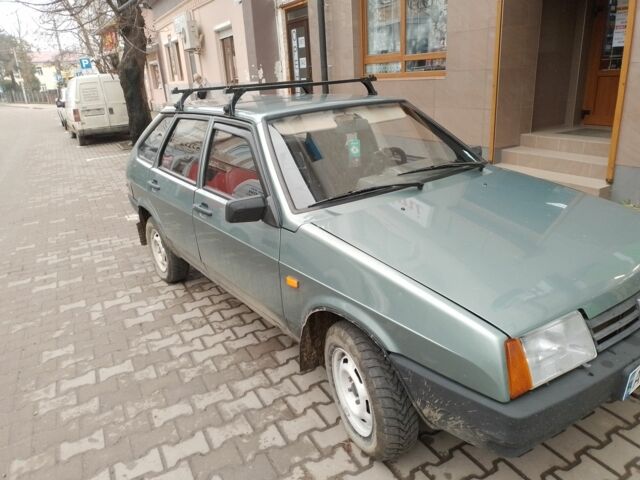 Зеленый ВАЗ 2109, объемом двигателя 1.5 л и пробегом 375 тыс. км за 1355 $, фото 1 на Automoto.ua