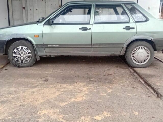 Зеленый ВАЗ 2109, объемом двигателя 1.5 л и пробегом 197 тыс. км за 950 $, фото 1 на Automoto.ua