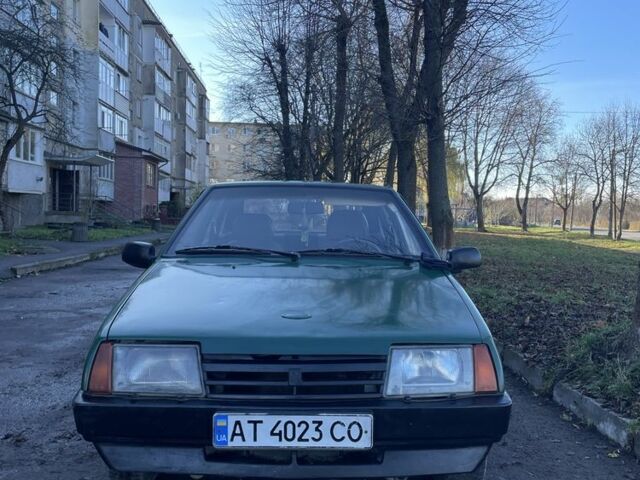 Зеленый ВАЗ 2109, объемом двигателя 1.3 л и пробегом 145 тыс. км за 650 $, фото 1 на Automoto.ua
