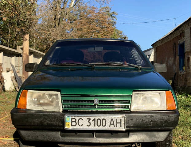 Зеленый ВАЗ 2109, объемом двигателя 1.5 л и пробегом 100 тыс. км за 1250 $, фото 7 на Automoto.ua