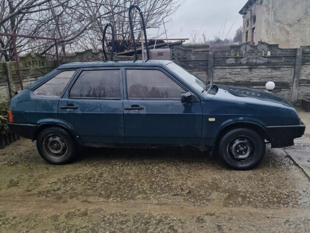 Зеленый ВАЗ 2109, объемом двигателя 1.5 л и пробегом 1 тыс. км за 1200 $, фото 1 на Automoto.ua