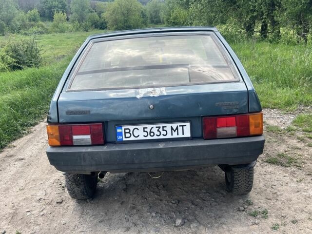 Зеленый ВАЗ 2109, объемом двигателя 1.5 л и пробегом 100 тыс. км за 1200 $, фото 4 на Automoto.ua