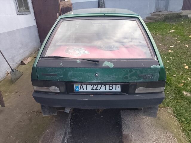Зеленый ВАЗ 2109, объемом двигателя 1.5 л и пробегом 34 тыс. км за 1100 $, фото 3 на Automoto.ua
