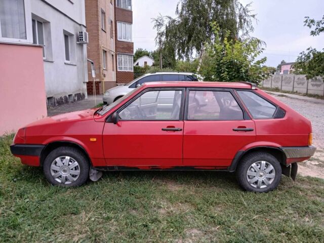 Красный ВАЗ 21093, объемом двигателя 1.3 л и пробегом 150 тыс. км за 1500 $, фото 4 на Automoto.ua