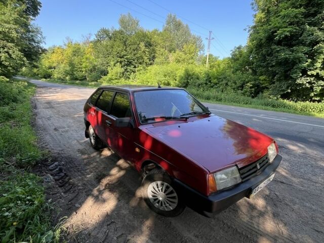 Красный ВАЗ 21093, объемом двигателя 1.5 л и пробегом 2 тыс. км за 600 $, фото 10 на Automoto.ua