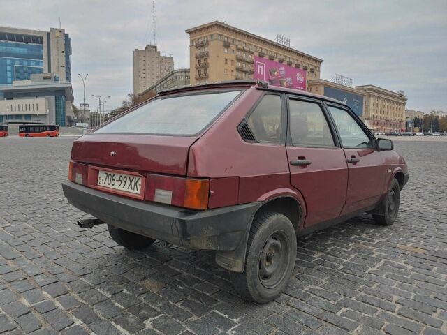 Красный ВАЗ 21093, объемом двигателя 1.5 л и пробегом 215 тыс. км за 1000 $, фото 3 на Automoto.ua
