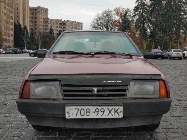 Красный ВАЗ 21093, объемом двигателя 1.5 л и пробегом 215 тыс. км за 1000 $, фото 6 на Automoto.ua