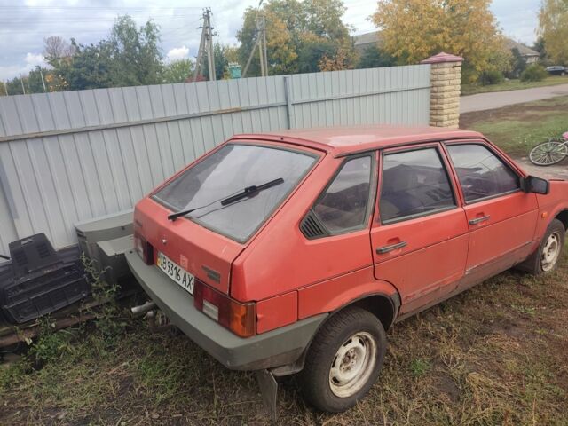 Червоний ВАЗ 21093, об'ємом двигуна 1.5 л та пробігом 230 тис. км за 428 $, фото 1 на Automoto.ua