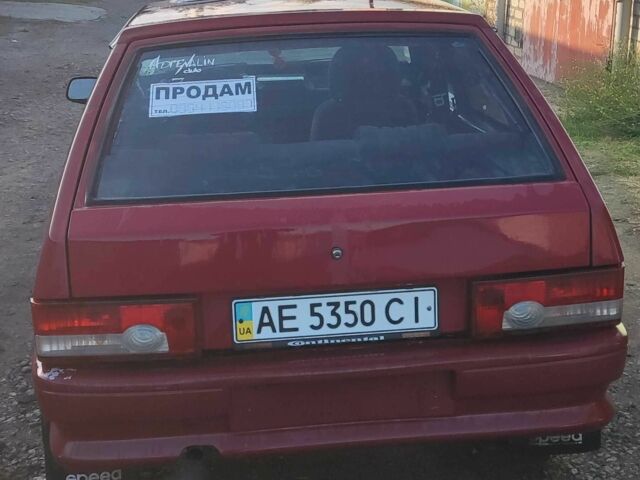 Красный ВАЗ 21093, объемом двигателя 1.5 л и пробегом 467 тыс. км за 950 $, фото 3 на Automoto.ua