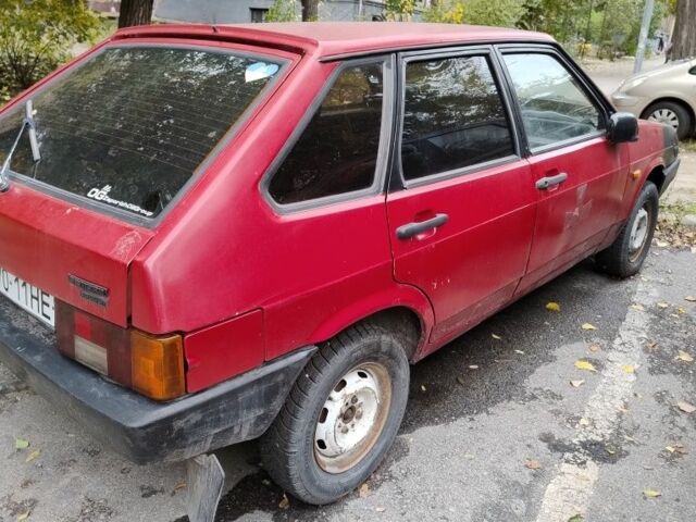 Червоний ВАЗ 21093, об'ємом двигуна 1.5 л та пробігом 600 тис. км за 594 $, фото 5 на Automoto.ua