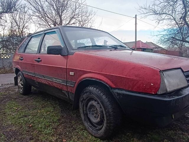 Красный ВАЗ 21093, объемом двигателя 1.5 л и пробегом 280 тыс. км за 942 $, фото 6 на Automoto.ua