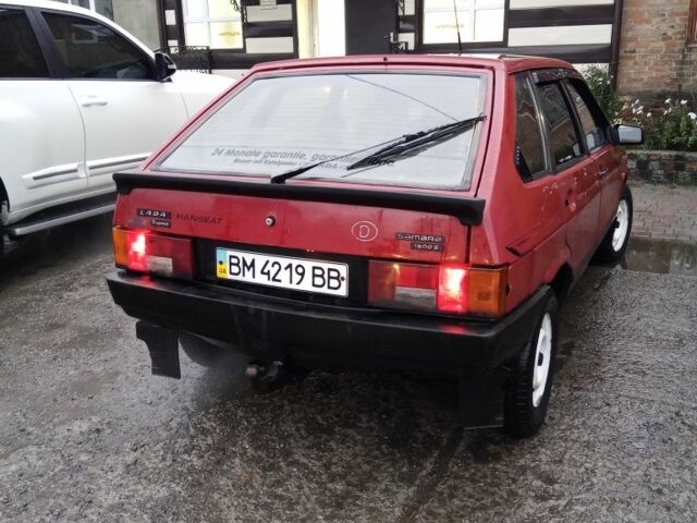 Красный ВАЗ 21093, объемом двигателя 0 л и пробегом 100 тыс. км за 599 $, фото 3 на Automoto.ua