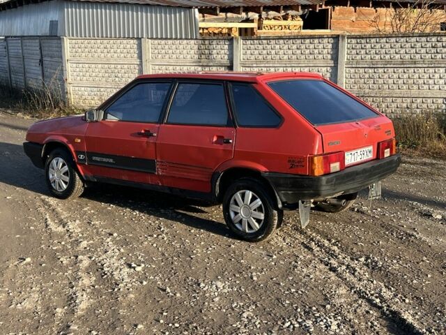 Красный ВАЗ 21093, объемом двигателя 1.5 л и пробегом 222 тыс. км за 500 $, фото 2 на Automoto.ua