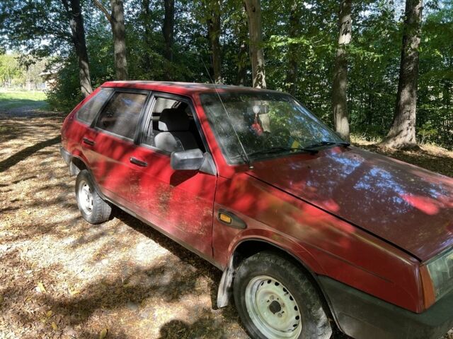 Красный ВАЗ 21093, объемом двигателя 1.5 л и пробегом 40 тыс. км за 1200 $, фото 7 на Automoto.ua