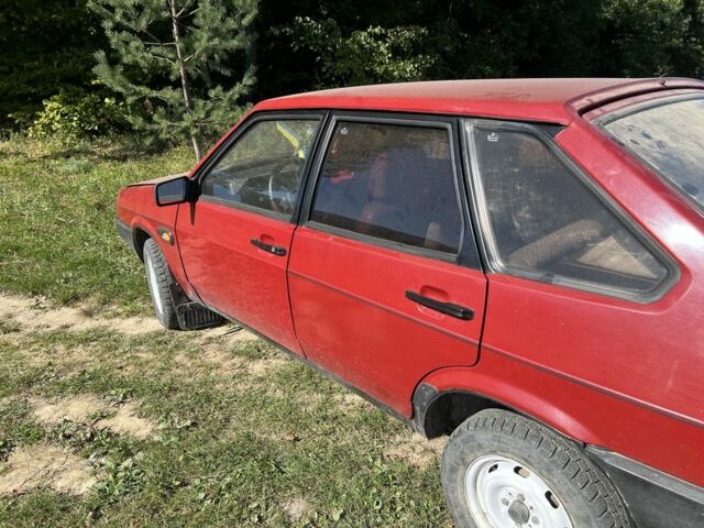 Красный ВАЗ 21093, объемом двигателя 1.5 л и пробегом 40 тыс. км за 1200 $, фото 1 на Automoto.ua