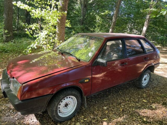 Красный ВАЗ 21093, объемом двигателя 1.5 л и пробегом 40 тыс. км за 1200 $, фото 6 на Automoto.ua