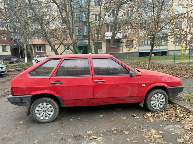 Червоний ВАЗ 21093, об'ємом двигуна 1.5 л та пробігом 3 тис. км за 497 $, фото 1 на Automoto.ua