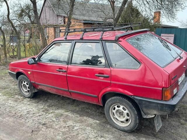 Красный ВАЗ 21093, объемом двигателя 1.5 л и пробегом 50 тыс. км за 1150 $, фото 2 на Automoto.ua