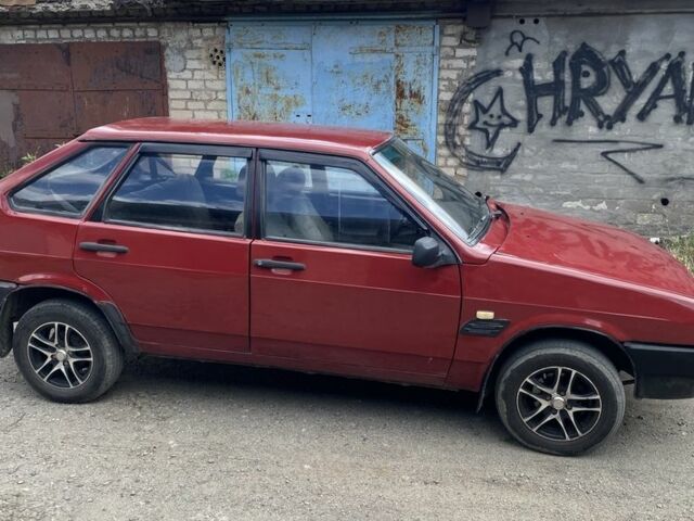 Красный ВАЗ 21093, объемом двигателя 1.5 л и пробегом 180 тыс. км за 1100 $, фото 1 на Automoto.ua