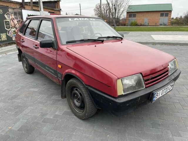 Красный ВАЗ 21093, объемом двигателя 1.5 л и пробегом 200 тыс. км за 950 $, фото 2 на Automoto.ua