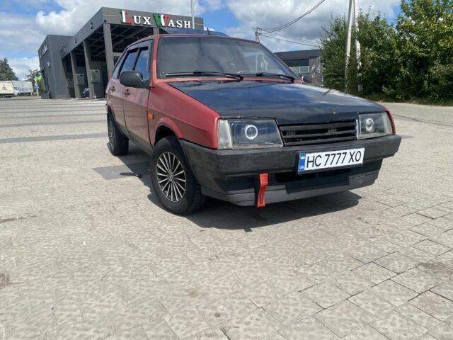 Красный ВАЗ 21093, объемом двигателя 1.5 л и пробегом 1 тыс. км за 1200 $, фото 1 на Automoto.ua