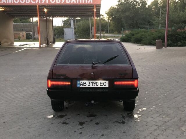 Красный ВАЗ 21093, объемом двигателя 1.5 л и пробегом 160 тыс. км за 1000 $, фото 4 на Automoto.ua