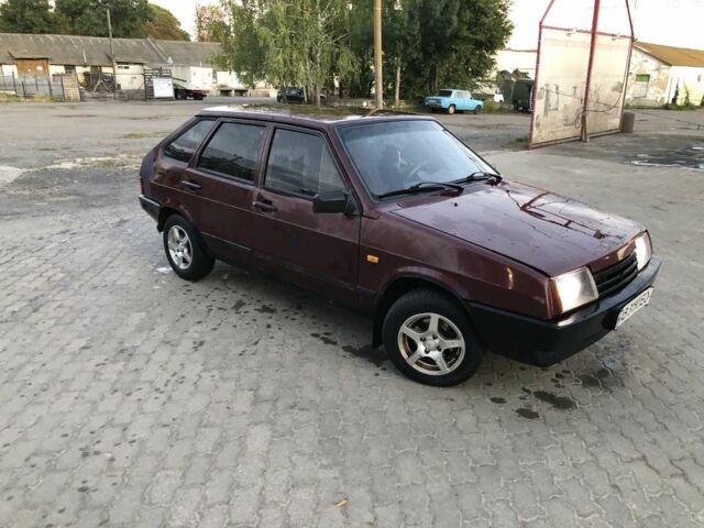 Красный ВАЗ 21093, объемом двигателя 1.5 л и пробегом 160 тыс. км за 1000 $, фото 1 на Automoto.ua