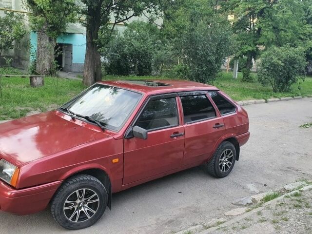 Красный ВАЗ 21093, объемом двигателя 1 л и пробегом 700 тыс. км за 1650 $, фото 1 на Automoto.ua