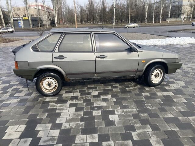 Серый ВАЗ 21093, объемом двигателя 1.5 л и пробегом 90 тыс. км за 1000 $, фото 4 на Automoto.ua