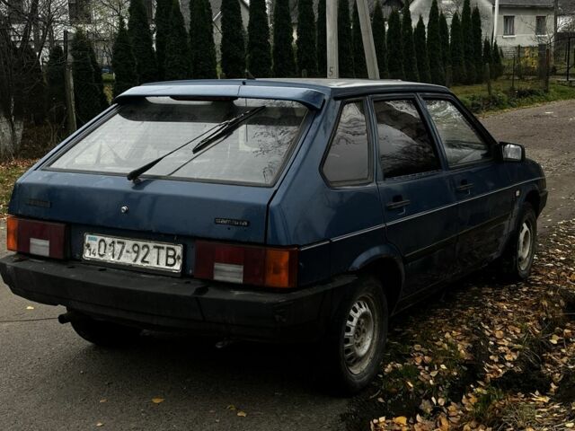 Синий ВАЗ 21093, объемом двигателя 1.5 л и пробегом 250 тыс. км за 950 $, фото 4 на Automoto.ua