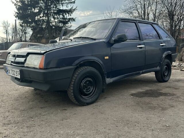 Синий ВАЗ 21093, объемом двигателя 1.5 л и пробегом 100 тыс. км за 655 $, фото 1 на Automoto.ua