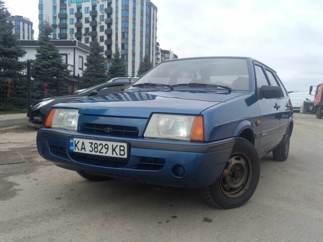 Синий ВАЗ 21093, объемом двигателя 1.5 л и пробегом 84 тыс. км за 2400 $, фото 5 на Automoto.ua