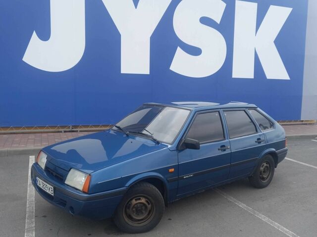 Синий ВАЗ 21093, объемом двигателя 1.5 л и пробегом 84 тыс. км за 2400 $, фото 2 на Automoto.ua
