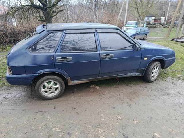 Синий ВАЗ 21093, объемом двигателя 1.5 л и пробегом 200 тыс. км за 450 $, фото 1 на Automoto.ua