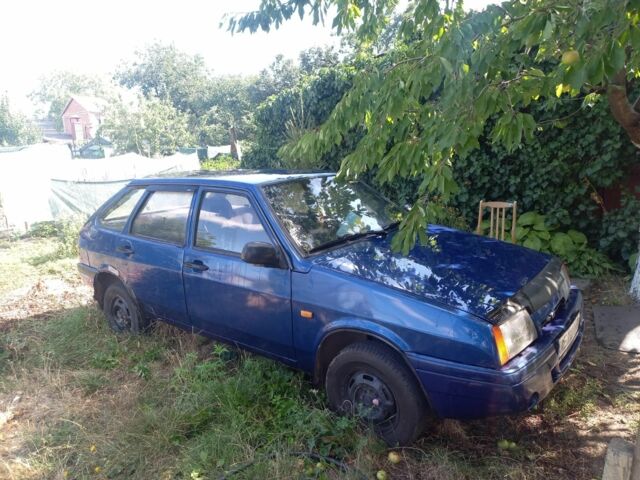 Синий ВАЗ 21093, объемом двигателя 1.5 л и пробегом 50 тыс. км за 1400 $, фото 22 на Automoto.ua