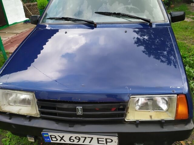 Синий ВАЗ 21093, объемом двигателя 1.5 л и пробегом 180 тыс. км за 1000 $, фото 1 на Automoto.ua
