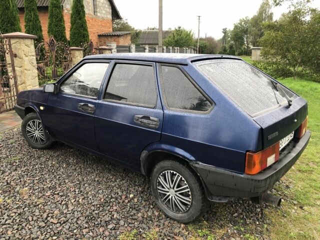 Синий ВАЗ 21093, объемом двигателя 1.5 л и пробегом 245 тыс. км за 850 $, фото 3 на Automoto.ua