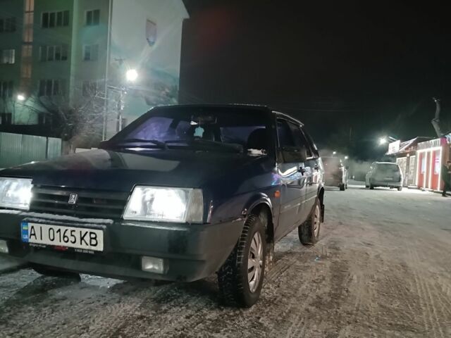 Синий ВАЗ 21093, объемом двигателя 1.5 л и пробегом 152 тыс. км за 1500 $, фото 3 на Automoto.ua